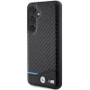 Original Case BMW Leather Carbon BMHCS24S22NBCK tok Samsung Galaxy S24 Black-hoz - 2