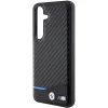 Original Case BMW Leather Carbon BMHCS24S22NBCK tok Samsung Galaxy S24 Black-hoz - 6