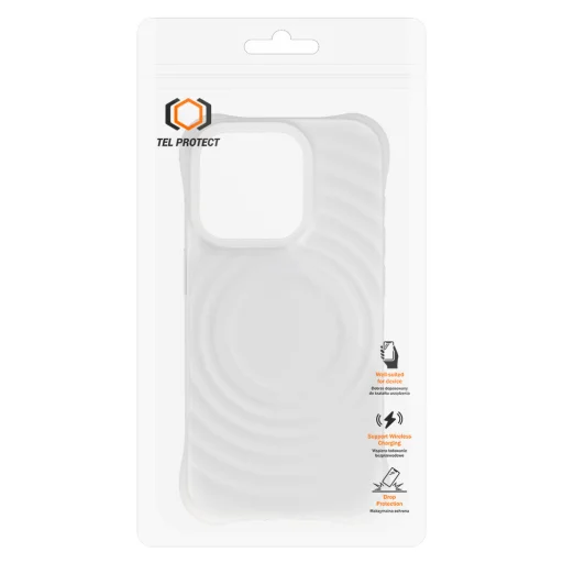 Tel Protect Wave magsafe tok iPhone 14 Pro fehér - 7