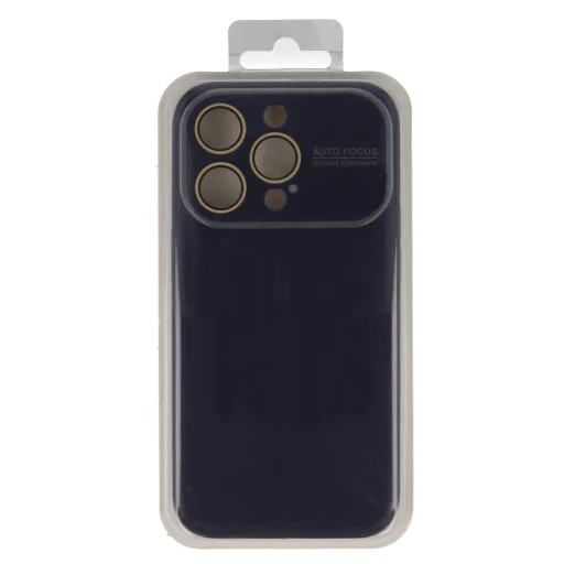 Lila puha szilikon lencse tok iPhone 14 Pro-hoz - 6