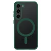 Akril Színes Magsafe tok Samsung Galaxy S24 FE zöld thumbnail