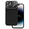 Soft Silicone Lens tok iPhone 15 Plus fekete thumbnail