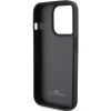  iPhone 15 Pro fekete Original Case BMW Leather Hot Stamp BMHCP15LSLLBK tok thumbnail