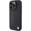  iPhone 15 Pro fekete Original Case BMW Leather Hot Stamp BMHCP15LSLLBK tok thumbnail