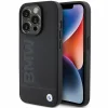  iPhone 15 Pro fekete Original Case BMW Leather Hot Stamp BMHCP15LSLLBK tok thumbnail