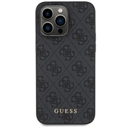 Original Case GUESS Hardcase 4G Metal Gold Logo GUHCP15XG4GFGR iPhone 15 Pro Max tok - 3