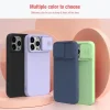 Nillkin CamShield Silky Silicone tok iPhone 15 Plus fekete thumbnail