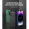 Nillkin CamShield Pro PC+TPU tok iPhone 15 Pro Max zöld - 10
