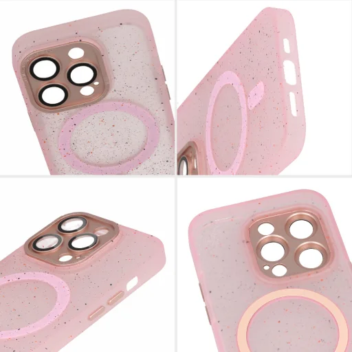 Tel Protect Mágneses Splash Matt Tok iPhone 15 Plus Világos rózsaszín - 6