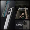 SPIGEN Ultra Hybrid ACS06713 tok iPhone 15 Pro - Matt Fekete thumbnail