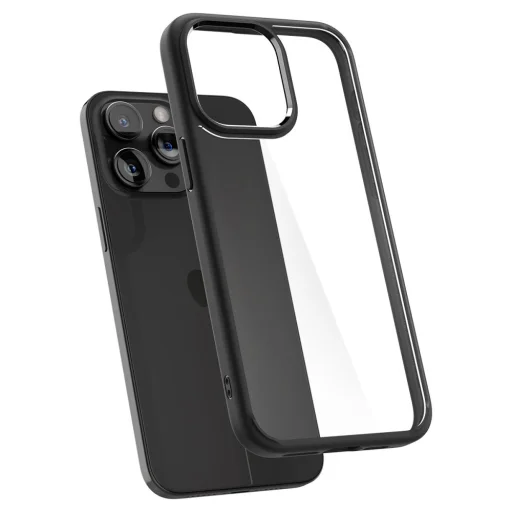 SPIGEN Ultra Hybrid ACS06713 tok iPhone 15 Pro - Matt Fekete - 6