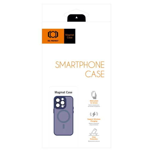 Tel Protect Magmat tok iPhone 15 Pro-hoz Navy - 7
