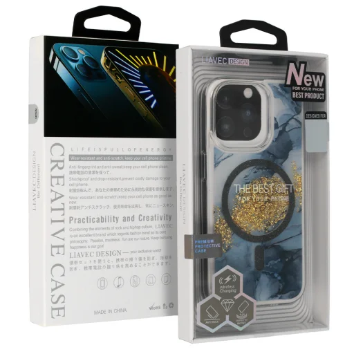 Liavec Brilliant Series Magsafe tok iPhone 15 Plus pattern 2 - 1