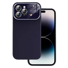 Lila puha szilikon lencsevédő tok iPhone 13 Pro tok