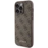 Original Case GUESS Hardcase 4G Metal Gold Logo GUHCP15XG4GFBR for iPhone 15 Pro Max Barna tok thumbnail