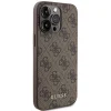 Original Case GUESS Hardcase 4G Metal Gold Logo GUHCP15XG4GFBR for iPhone 15 Pro Max Barna tok thumbnail