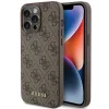 Original Case GUESS Hardcase 4G Metal Gold Logo GUHCP15XG4GFBR for iPhone 15 Pro Max Barna tok thumbnail