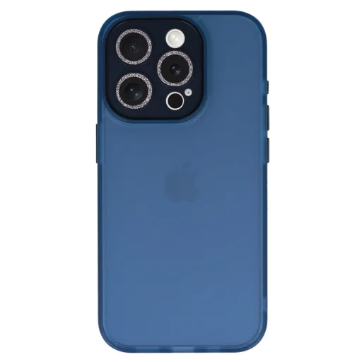 Liavec AG Matte Series tok iPhone 15 Pro Max kék - 3