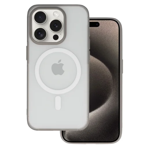 Liavec Warframe Magsafe Series tok iPhone 15 Plus-hoz titán - 2