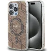 Original Case GUESS IML GCube Magsafe GUHMP15XHGCUSTGW tok iPhone 15 Pro Max barna