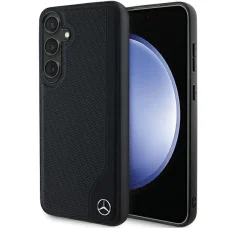 Original Case - hardcase bőrtok Debossed Line MagSafe MEHMS24S23RBGVK for Samsung Galaxy S24 Fekete tok