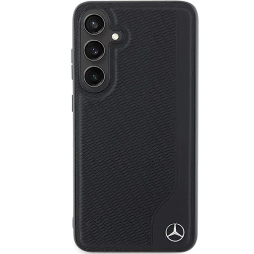 Original Case - hardcase bőrtok Debossed Line MagSafe MEHMS24S23RBGVK for Samsung Galaxy S24 Fekete tok - 3