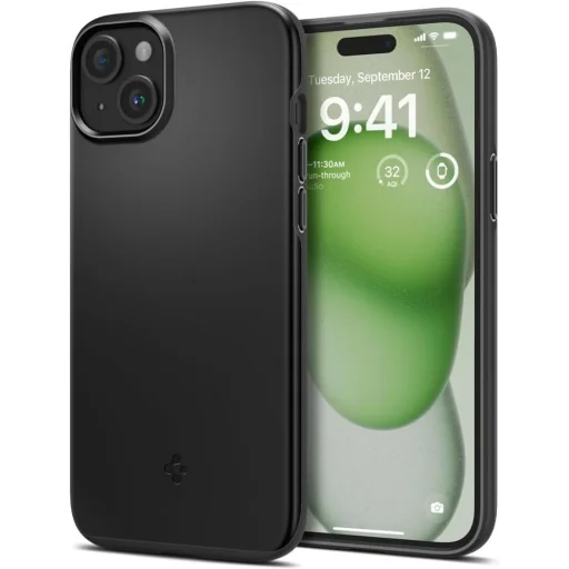 SPIGEN Thin Fit ACS06639 tok iPhone 15 Plus - Fekete - 1