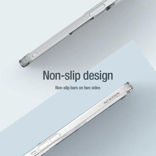 Nillkin Nature Pro Magnetic TPU tok iPhone 15 Plus átlátszó-kék - 11