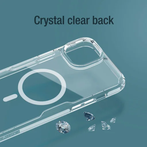 Nillkin Nature Pro mágneses TPU iPhone 14/13 tok átlátszó - 10