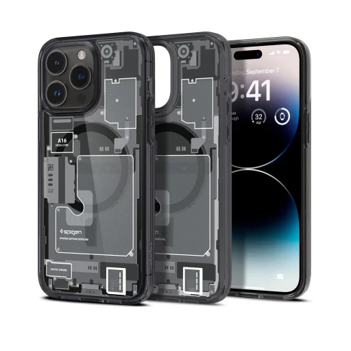 SPIGEN Ultra Hybrid Mag Magsafe ACS06582 tok iPhone 15 Pro Max - Zero One - 1