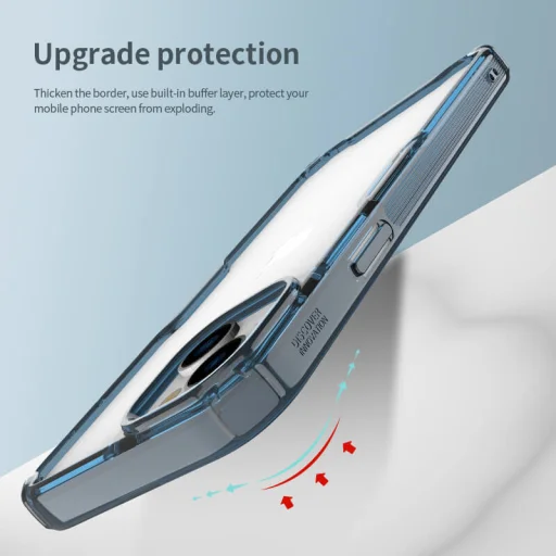 Nillkin Nature Pro TPU iPhone 15 Plus tok áttetsző-kék - 8