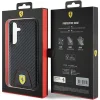 Original FERRARI kemény tok Carbon Stitched Bottom FEHCS24SN3PUK Samsung Galaxy S24 Fekete tok - 8