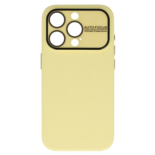 Tel Protect Lichi Soft tok iPhone 11 sárga - 2