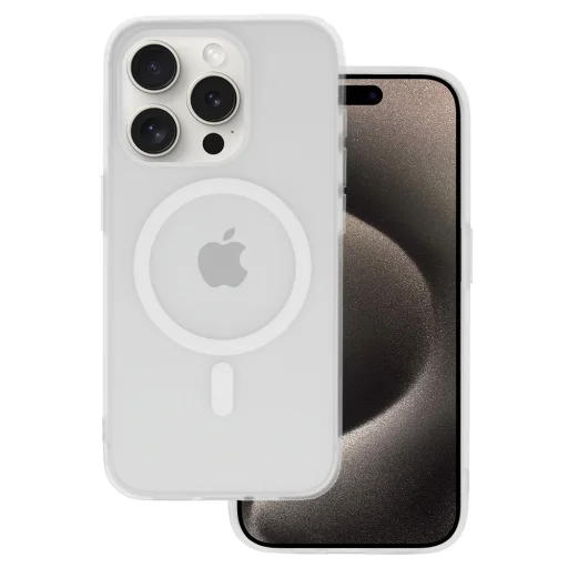 Liavec Warframe Magsafe Series iPhone 15 Plus tok fehér - 2