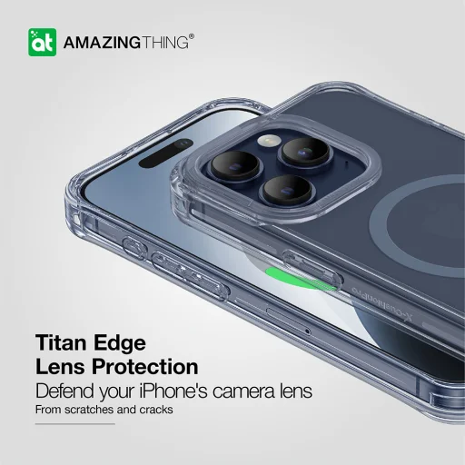 Amazing Thing Titan Edge Mag tok 15FT IP156.7PTEMBU iPhone 15 Pro Max navy - 6