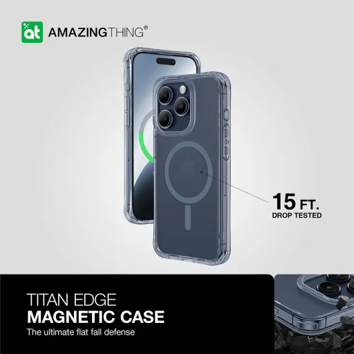 Amazing Thing Titan Edge Mag tok 15FT IP156.7PTEMBU iPhone 15 Pro Max navy - 10