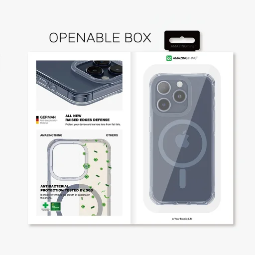 Amazing Thing Titan Edge Mag tok 15FT IP156.7PTEMBU iPhone 15 Pro Max navy - 11
