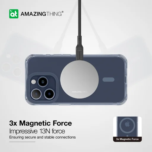 Amazing Thing Titan Edge Mag tok 15FT IP156.7PTEMBU iPhone 15 Pro Max navy - 5