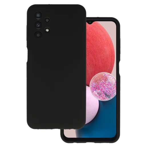 Silicone Lite tok Samsung Galaxy A13 4G fekete - 1