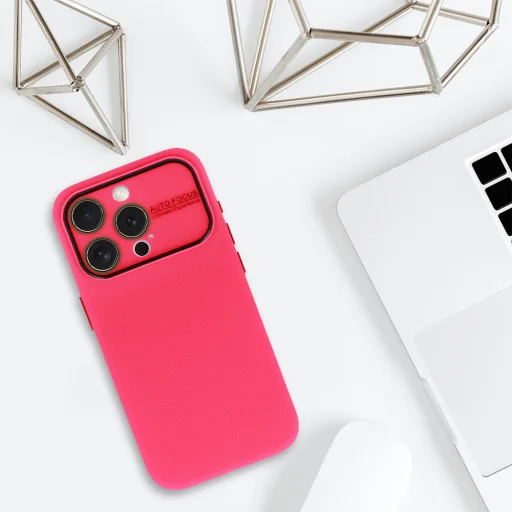 Tel Protect Lichi Soft iPhone 15 Plus tok rózsaszín - 5