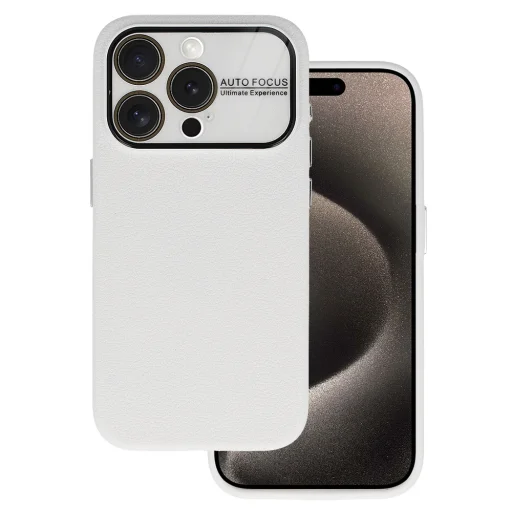 Tel Protect Lichi Soft Case tok iPhone 15 Plus fehér - 1