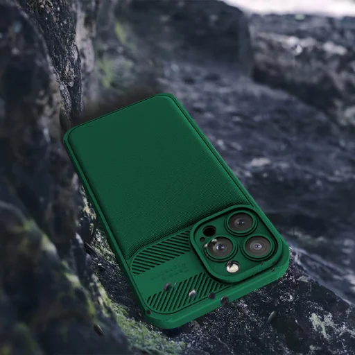 Kamera Védett Tok Xiaomi Redmi 12 zöld - 6