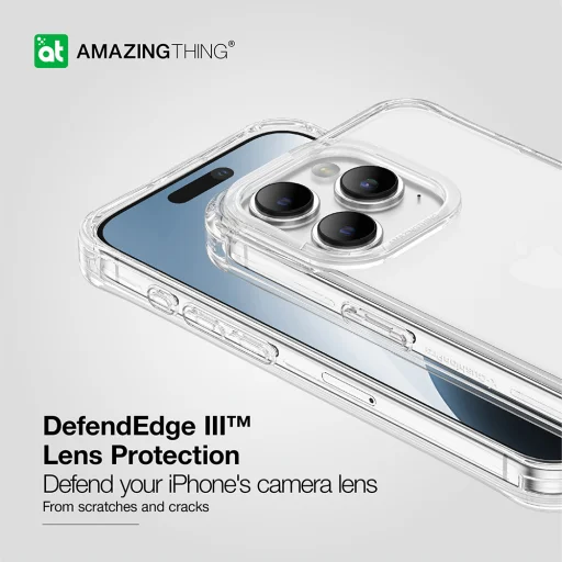 Amazing Thing Titan Edge 15FT tok IP156.7PTECL iPhone 15 Pro Max átlátszó - 5