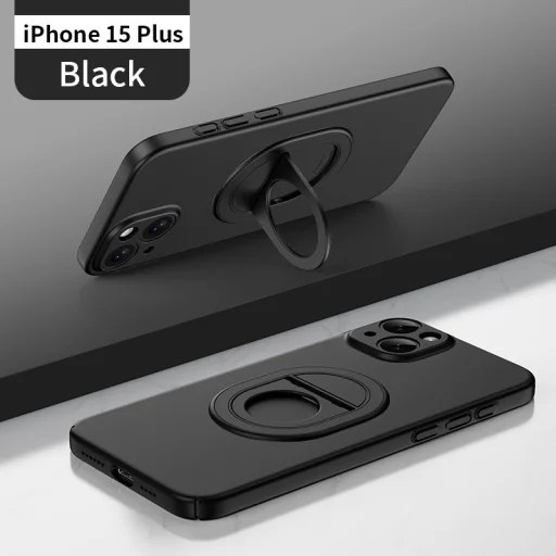 Tel Protect Magnetic Elipse iPhone 15 Plus tok fekete - 7