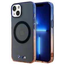  iPhone 14 Plus/15 Plus szürke Original BMW Gradient Bumper MagSafe keménytok BMHMP15MHTGE