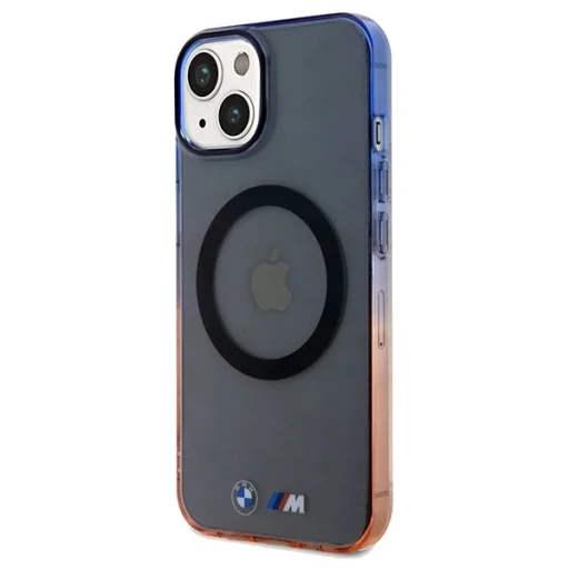  iPhone 14 Plus/15 Plus szürke Original BMW Gradient Bumper MagSafe keménytok BMHMP15MHTGE - 2