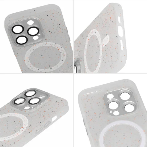 Tel Protect Mágneses Matt Fröccsenéses Tok iPhone 15 Plus Fehér - 6