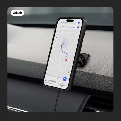 Nillkin CamShield Pro Mágneses tok iPhone 15 Plus fekete - 10