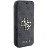 Original GUESS fliptok 4G Metal Logo GUBKP15L4GMGGR iPhone 15 Pro szürke tok thumbnail