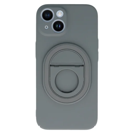 Tel Protect Magnetic Elipse iPhone 14 szürke tok - 2